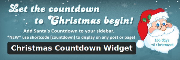 Christmas Countdown Widget