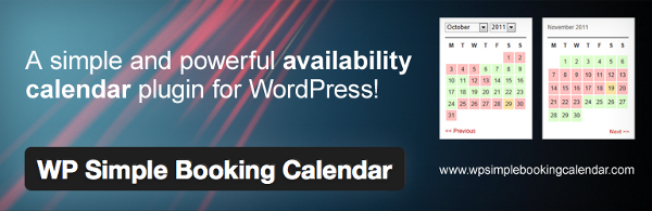  calendario simpre reservas wordpress
