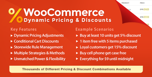 WooCommerce Dynamic Pricing & Discount